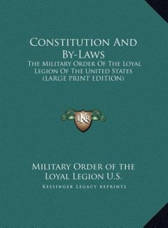 Constitution And By-Laws