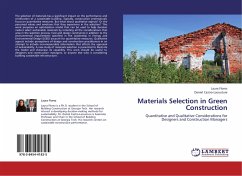Materials Selection in Green Construction - Florez, Laura;Castro-Lacouture, Daniel