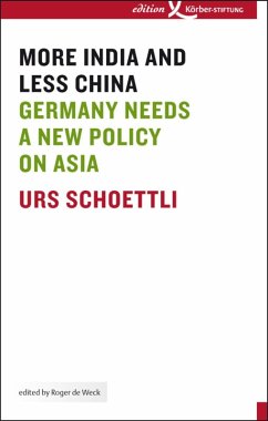 More India and Less China (eBook, ePUB) - Schoettli, Urs