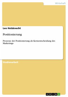 Positionierung (eBook, PDF)