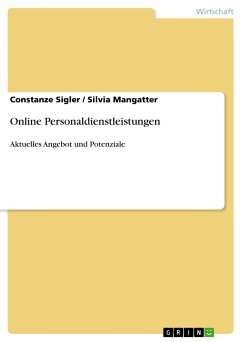 Online Personaldienstleistungen (eBook, PDF)