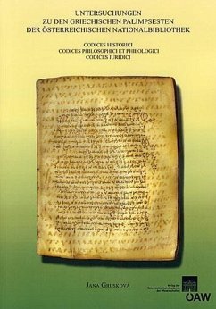 Untersuchungen zu den griechischen Palimpsesten der Österreichischen Nationalbibliothek (eBook, PDF) - Gruskova, Jana