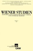 Wiener Studien. Zeitschrift für Klassische Philologie, Patristik und Lateinische Tradition / Wiener Studien Band 122/2009 (eBook, PDF)