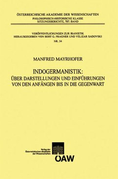 Indogermanistik (eBook, PDF) - Mayrhofer, Manfred