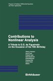 Contributions to Nonlinear Analysis (eBook, PDF)