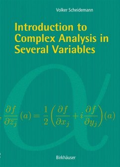 Introduction to Complex Analysis in Several Variables (eBook, PDF) - Scheidemann, Volker