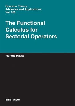 The Functional Calculus for Sectorial Operators (eBook, PDF) - Haase, Markus