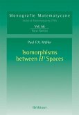 Isomorphisms Between H¹ Spaces (eBook, PDF)