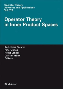 Operator Theory in Inner Product Spaces (eBook, PDF)