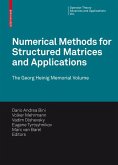 Numerical Methods for Structured Matrices and Applications (eBook, PDF)