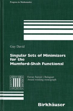 Singular Sets of Minimizers for the Mumford-Shah Functional (eBook, PDF) - David, Guy