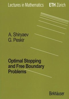 Optimal Stopping and Free-Boundary Problems (eBook, PDF) - Peskir, Goran; Shiryaev, Albert