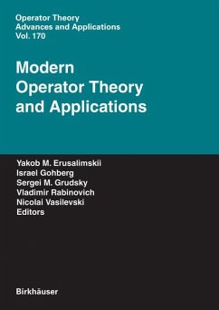Modern Operator Theory and Applications (eBook, PDF)