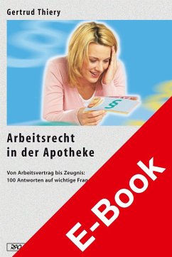 Arbeitsrecht in der Apotheke (eBook, PDF) - Thiery, Gertrud