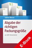 Abgabe der richtigen Packungsgröße (eBook, PDF)