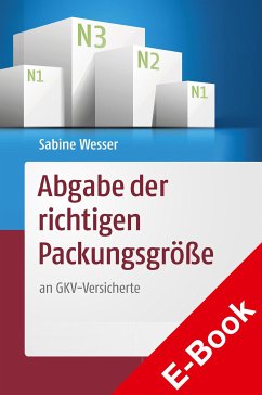 Abgabe der richtigen Packungsgröße (eBook, PDF) - Wesser, Sabine