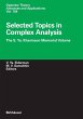 Selected Topics in Complex Analysis... - Bild 1
