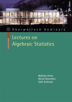 Lectures on Algebraic Statistics (eBook, PDF) - Drton, Mathias; Sturmfels, Bernd; Sullivant, Seth