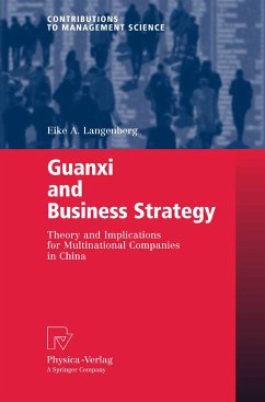 Guanxi and Business Strategy (eBook, PDF) - Langenberg, Eike A.