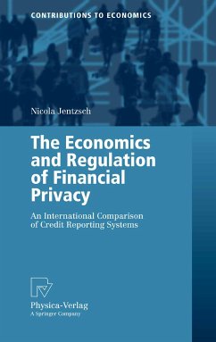 The Economics and Regulation of Financial Privacy (eBook, PDF) - Jentzsch, Nicola