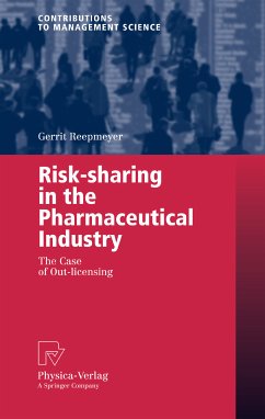 Risk-sharing in the Pharmaceutical Industry (eBook, PDF) - Reepmeyer, Gerrit