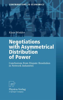 Negotiations with Asymmetrical Distribution of Power (eBook, PDF) - Winkler, Klaus