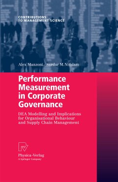 Performance Measurement in Corporate Governance (eBook, PDF) - Manzoni, Alex; Islam, Sardar M. N.