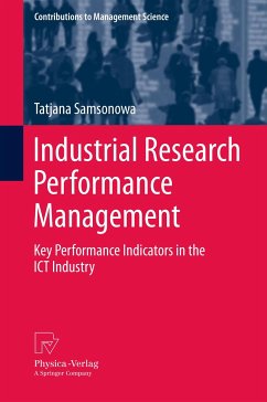 Industrial Research Performance Management (eBook, PDF) - Samsonowa, Tatjana