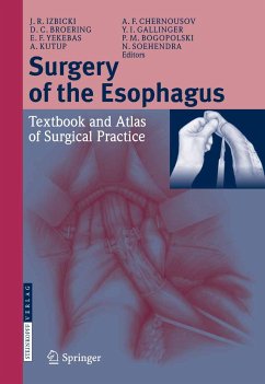Surgery of the Esophagus (eBook, PDF)