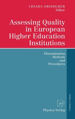 Assessing Quality in European Higher Education Institutions (eBook, PDF)