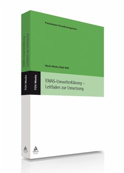 EMAS-Umwelterklärung - Leitfaden zur Umsetzung (eBook, PDF) - Myska, Martin; Meß, Ralph