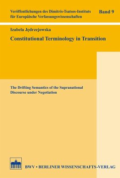 Constitutional Terminology in Transition (eBook, PDF) - Jedrzejowska, Izabela