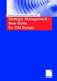 Cover Strategic Management - New Rules for Old Europe (eBook, PDF)