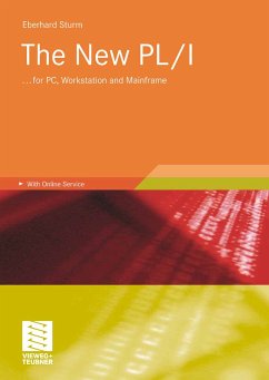 The New PL/I (eBook, PDF) - Sturm, Eberhard