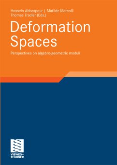 Deformation Spaces (eBook, PDF) - Abbaspour, Hossein; Marcolli, Matilde; Tradler, Thomas