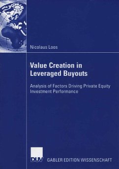 Value Creation in Leveraged Buyouts (eBook, PDF) - Loos, Nicolaus