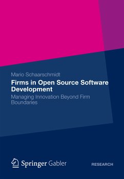Firms in Open Source Software Development (eBook, PDF) - Schaarschmidt, Mario
