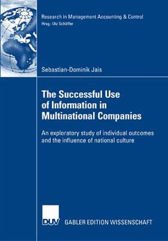 The Successful Use of Information in Multinational Companies (eBook, PDF) - Jais, Sebastian-Dominik