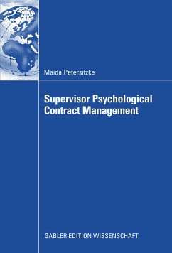 Supervisor Psychological Contract Management (eBook, PDF) - Petersitzke, Maida