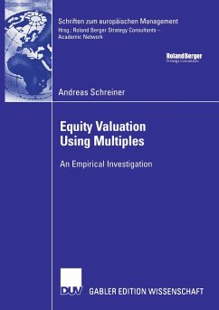 Equity Valuation Using Multiples (eBook, PDF) - Schreiner, Andreas