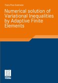 Numerical solution of Variational Inequalities by Adaptive Finite Elements (eBook, PDF)