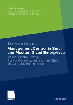 Management Control in Small and Medium-Sized Enterprises (eBook, PDF) - Hutzschenreuter, Jens