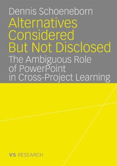 Alternatives Considered But Not Disclosed (eBook, PDF) - Schoeneborn, Dennis