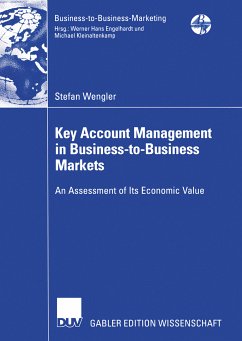 Key Account Management in Business-to-Business Markets (eBook, PDF) - Wengler, Stefan