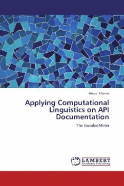 Applying Computational Linguistics on API Documentation - Khamis, Ninus