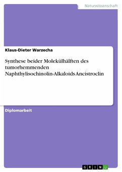 Synthese beider Molekülhälften des tumorhemmenden Naphthylisochinolin-Alkaloids Ancistroclin (eBook, PDF)