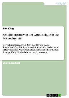Schulübergang von der Grundschule in die Sekundarstufe (eBook, PDF) - Klug, Ron