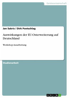 Auswirkungen der EU-Osterweiterung auf Deutschland (eBook, PDF)