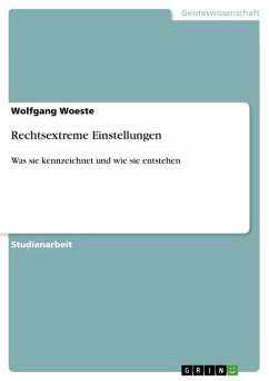 Rechtsextreme Einstellungen (eBook, ePUB) - Woeste, Wolfgang