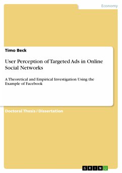 User Perception of Targeted Ads in Online Social Networks (eBook, PDF)